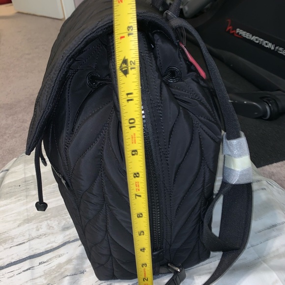 Kate Spade Ellie Large Black Nylon Backpack - Picture 7 of 8